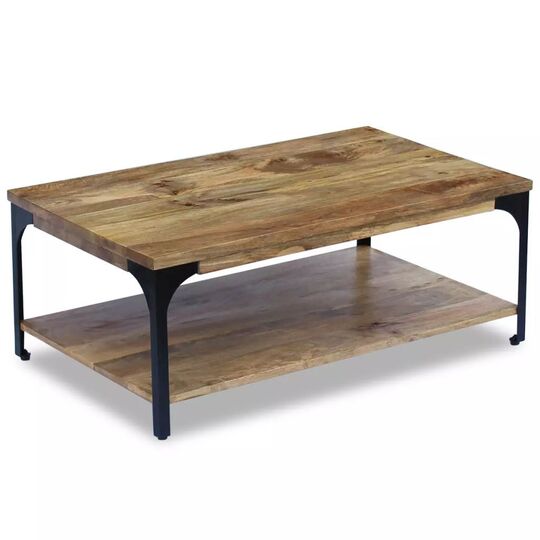 Kavos staliukas, mango mediena, 100x60x38 cm - Žurnaliniai (kavos) staliukai