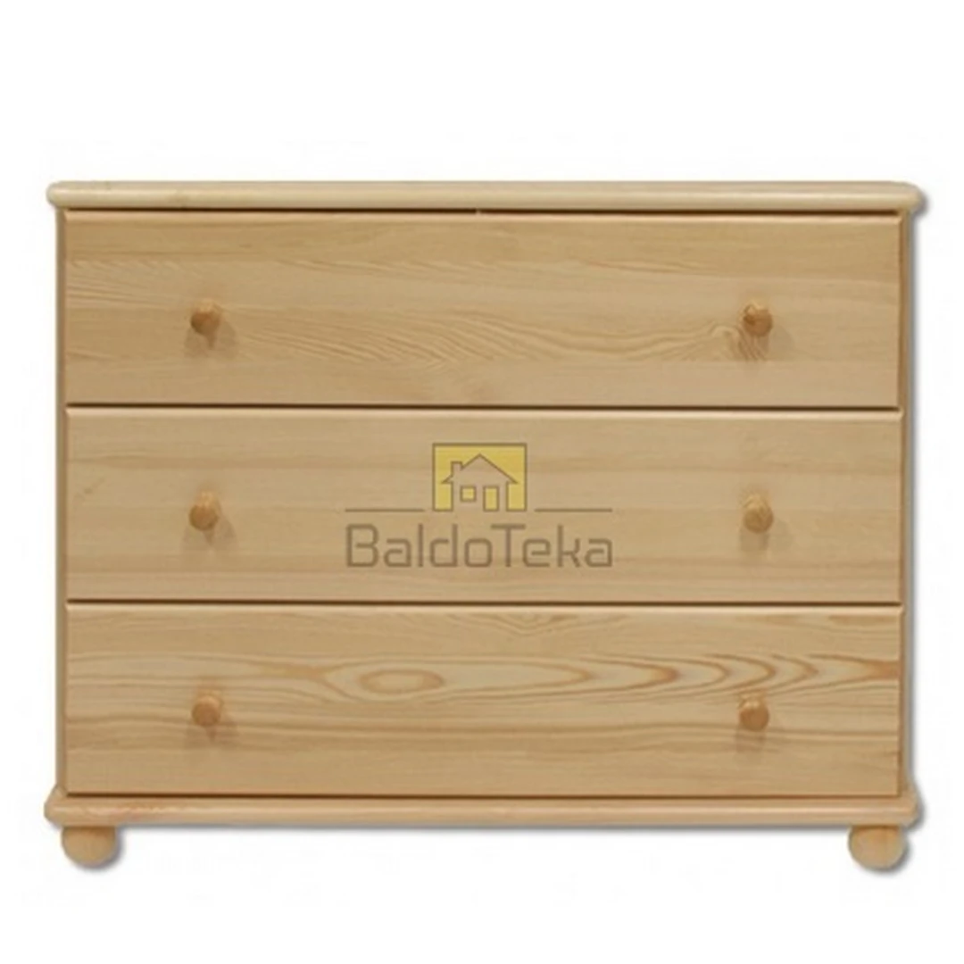 Ergonominė pušinė spinta 100x78x47 cm