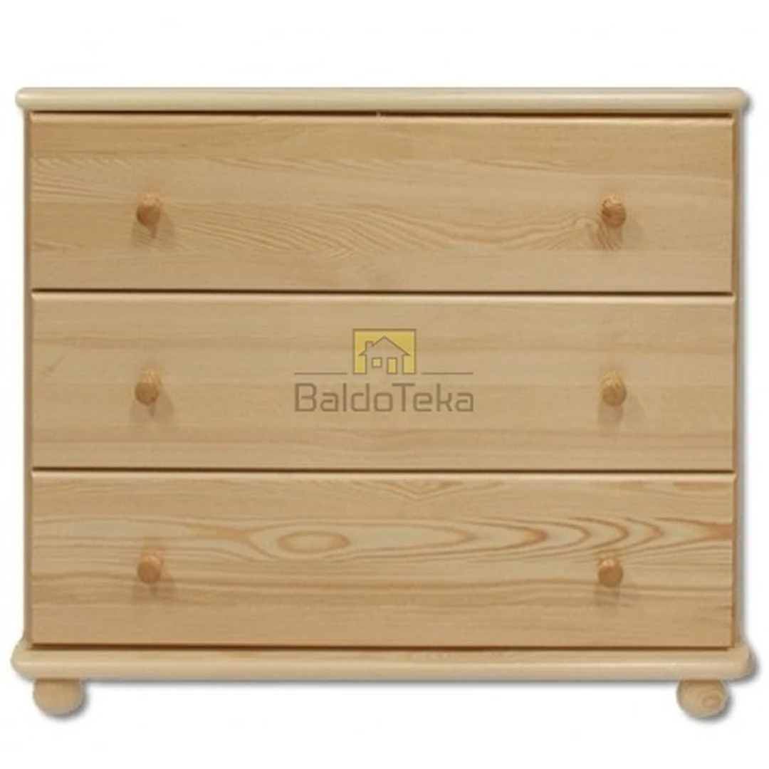 Elegantiška pušies medžio spinta – 80x78x47 cm