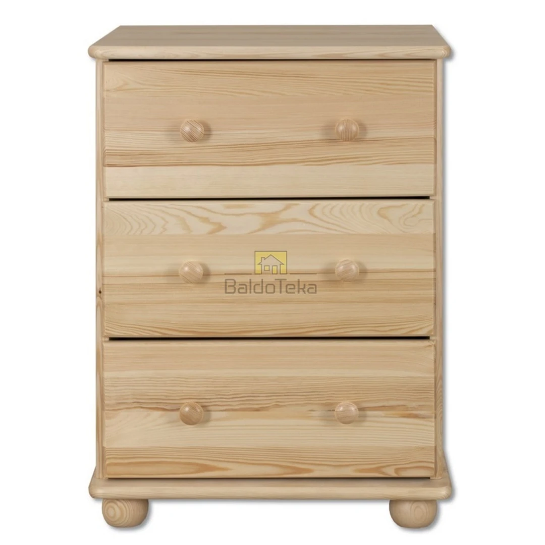 Elegantiška pušinė spinta – natūralus medis, 55x78x47 cm