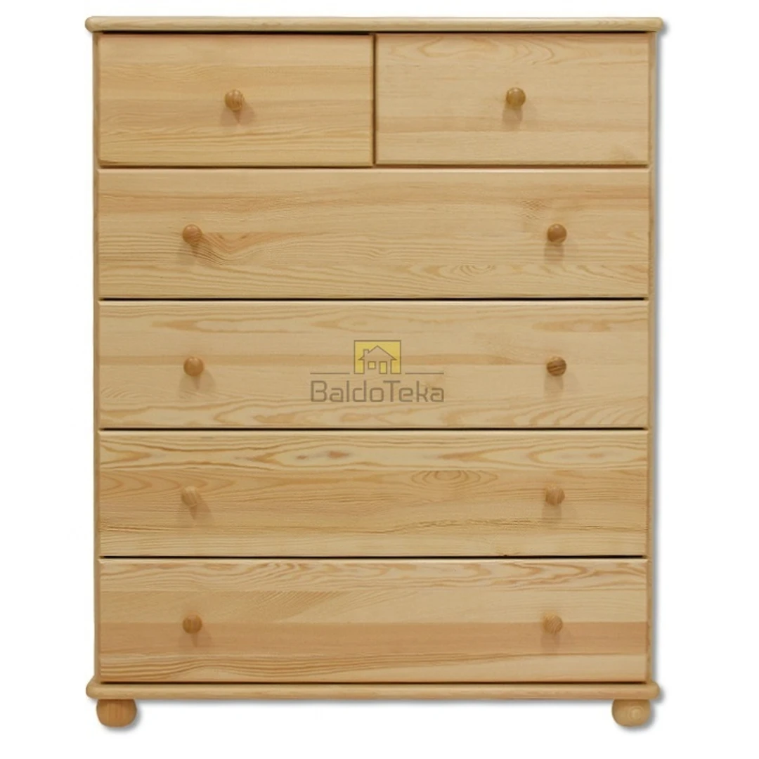 Ergonominė pušinė spinta – 100x122x47 cm