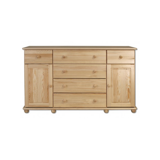 Erdvus pušies medžio spinta – 150x90x45 cm