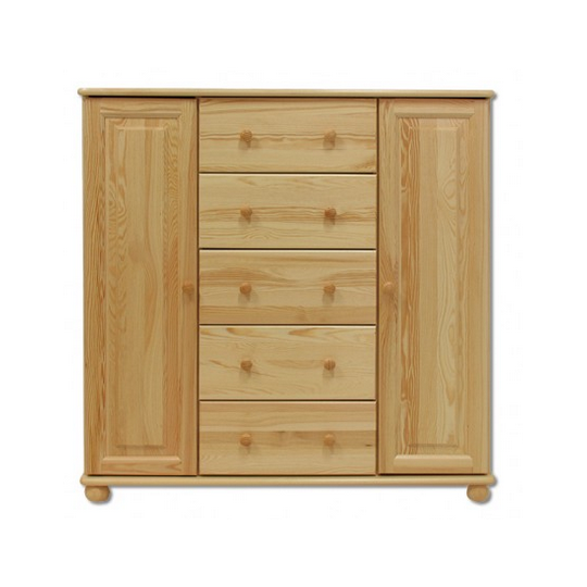 Natūrali pušies medžio spinta