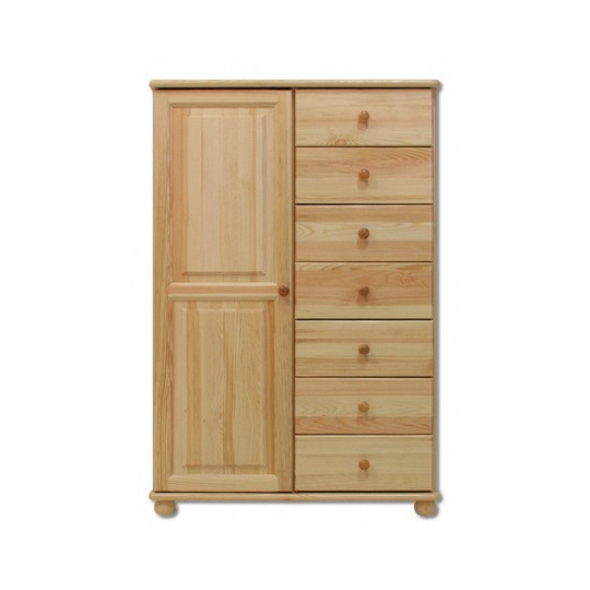 Elegantiška pušinė spinta – 90x138x42 cm