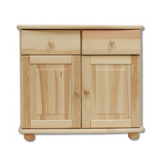 Elegantiška pušies medžio spinta – 85/76/42 cm