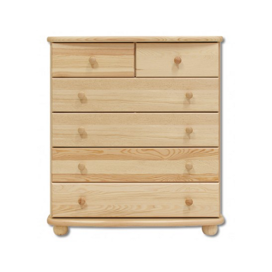 Ergonominė pušinė spinta – 85/92/42 cm