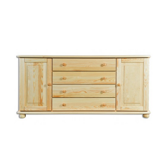 Elegantiška pušinė spinta – natūralus medis, 165/76/42 cm