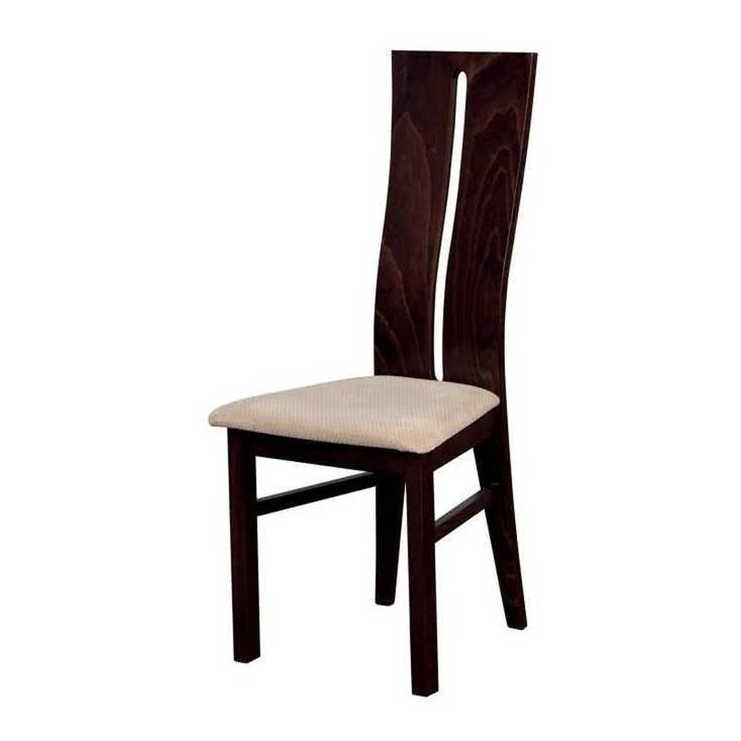 Moderni medinė kėdė ANDRE su gobeleno apmušalu