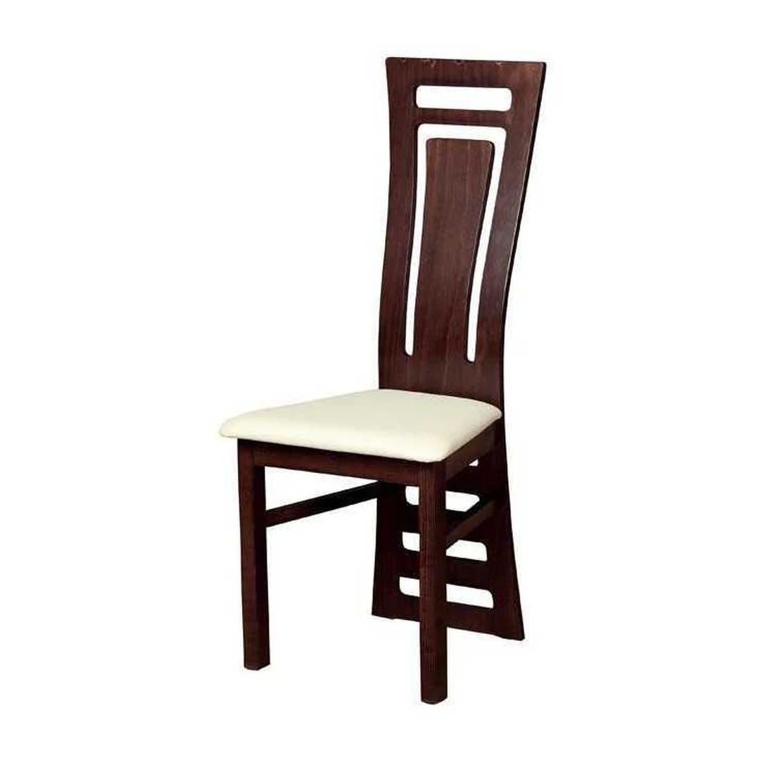 Natūralios medinės kėdės BALANS su eko oda