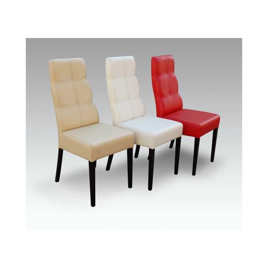 Natūralios medienos kėdė K 63 su individualiais spalvų pasirinkimais