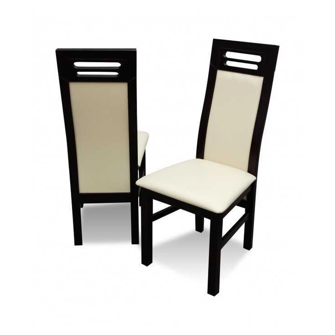 Natūralios medienos kėdė K 65 su individualiais spalvų pasirinkimais