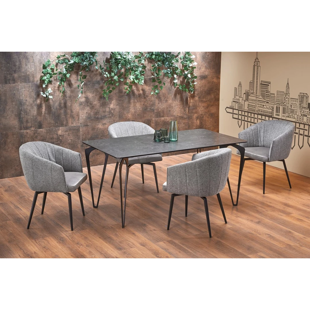 Šiuolaikiška minkšta sofa su funkcionaliu dizainu