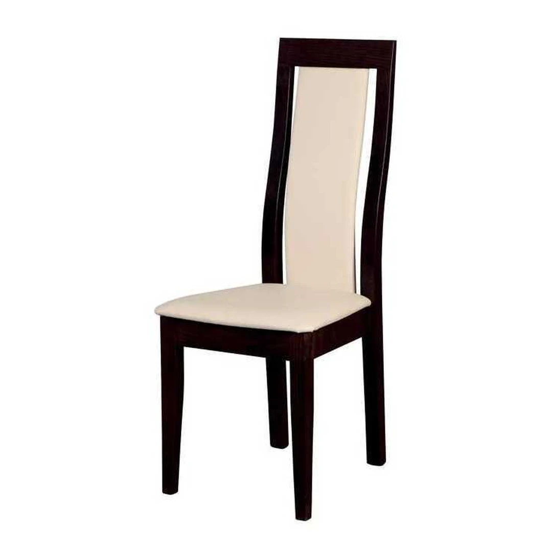 Erdvi ir stilinga KANZAS kėdė su gobelenu ir natūralia mediena