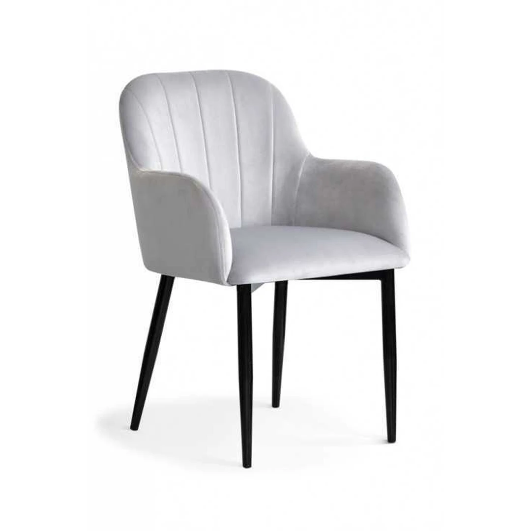 Šiuolaikinė kėdė TULIP su metališkais kojomis