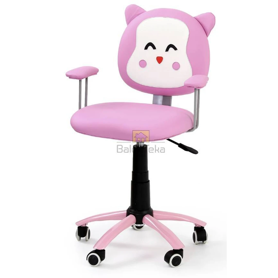 Ekologiški kėdės su guminiais ratais ir reguliuojamu aukščiu