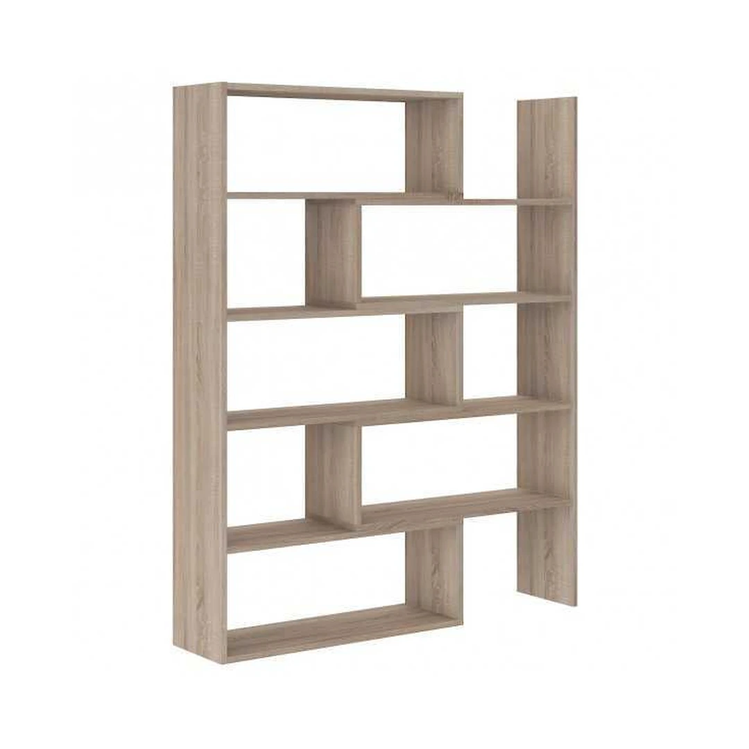 Lankstoma knygų spinta Sonomos ąžuolas