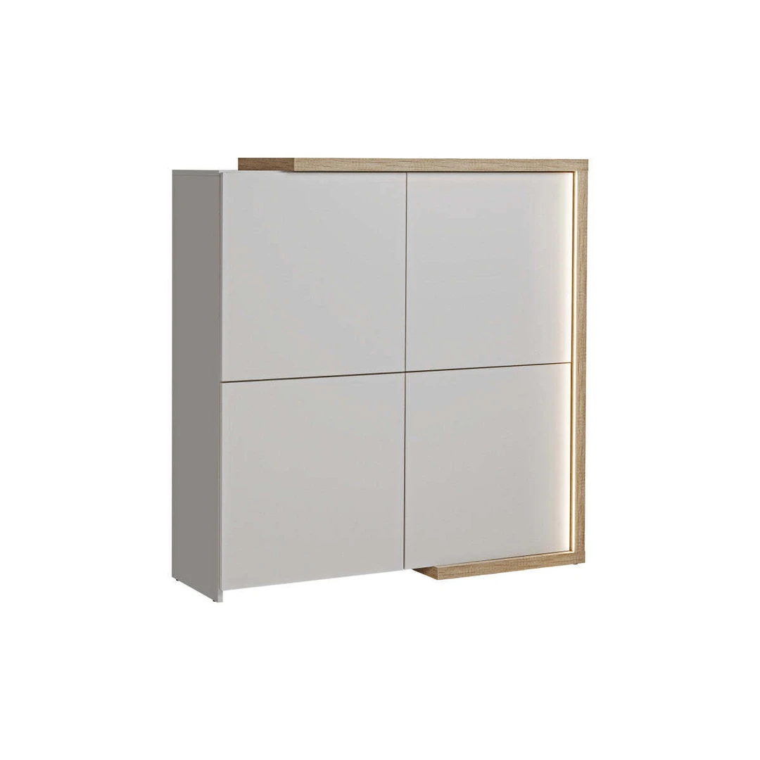 Ergonomiškas stalas 125x129x40 – ideali erdvė darbui