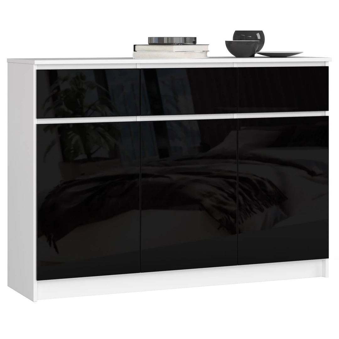 Aukštos kokybės komoda iš laminuotos plokštės