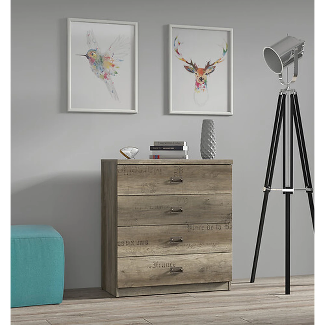 Moderni Malcolm kolekcija – jaunimo baldai su stilingu dizainu