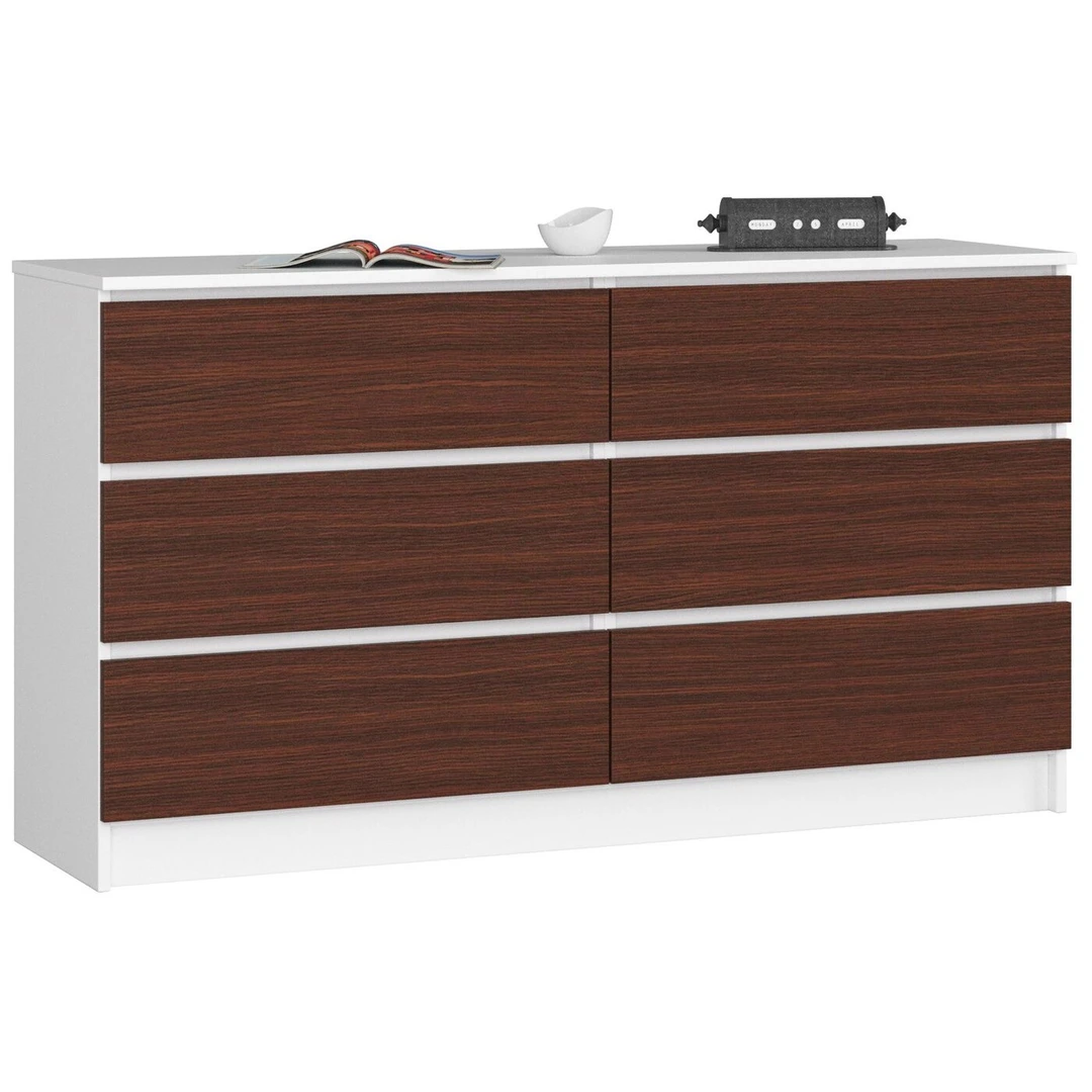 Trinčiai atspari komoda su laminuotais fasadais