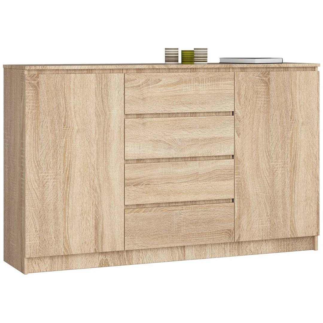 Erdvi ir praktiškos K160 komodos su moderniu dizainu