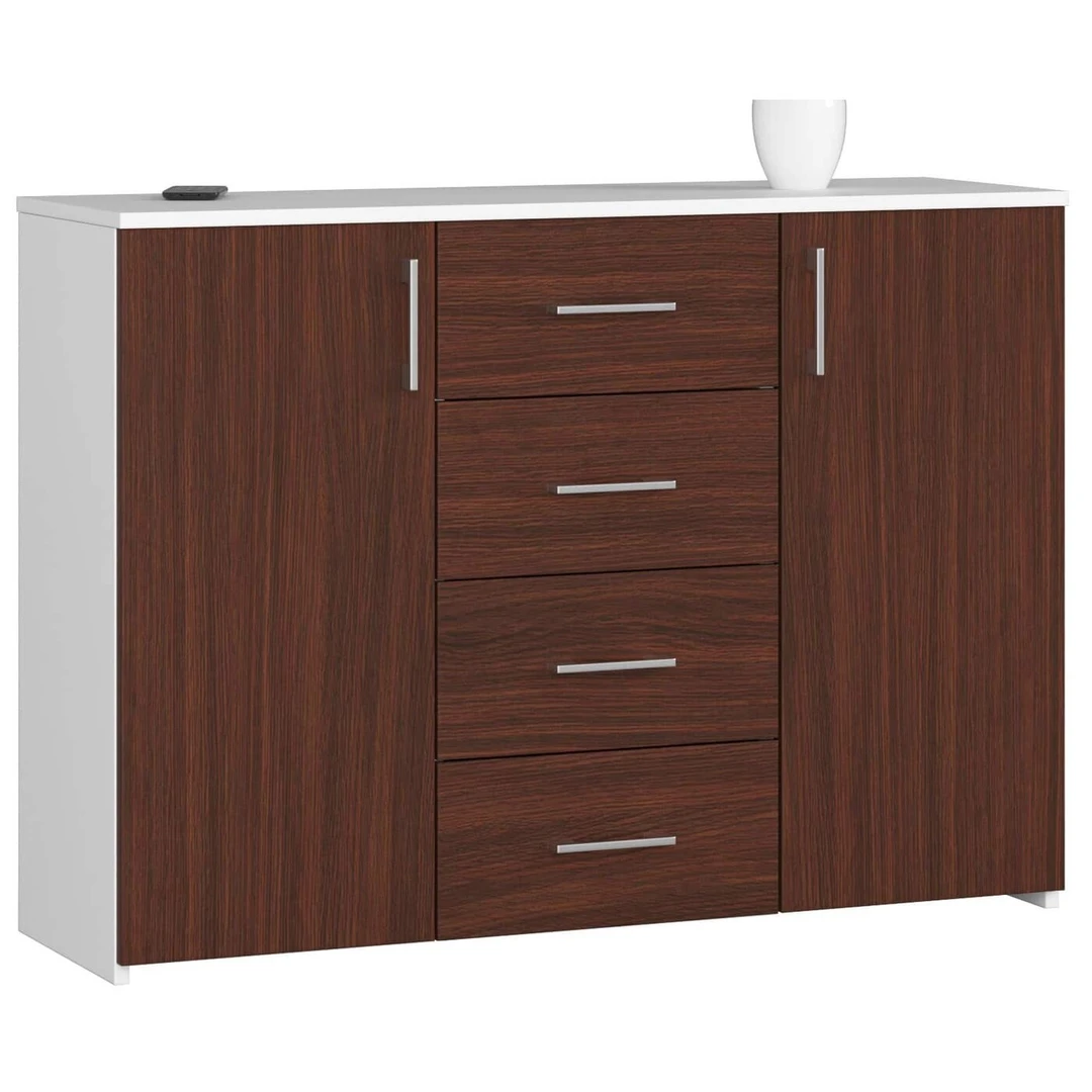 Moderni komoda iš dilimui atsparios medžiagos