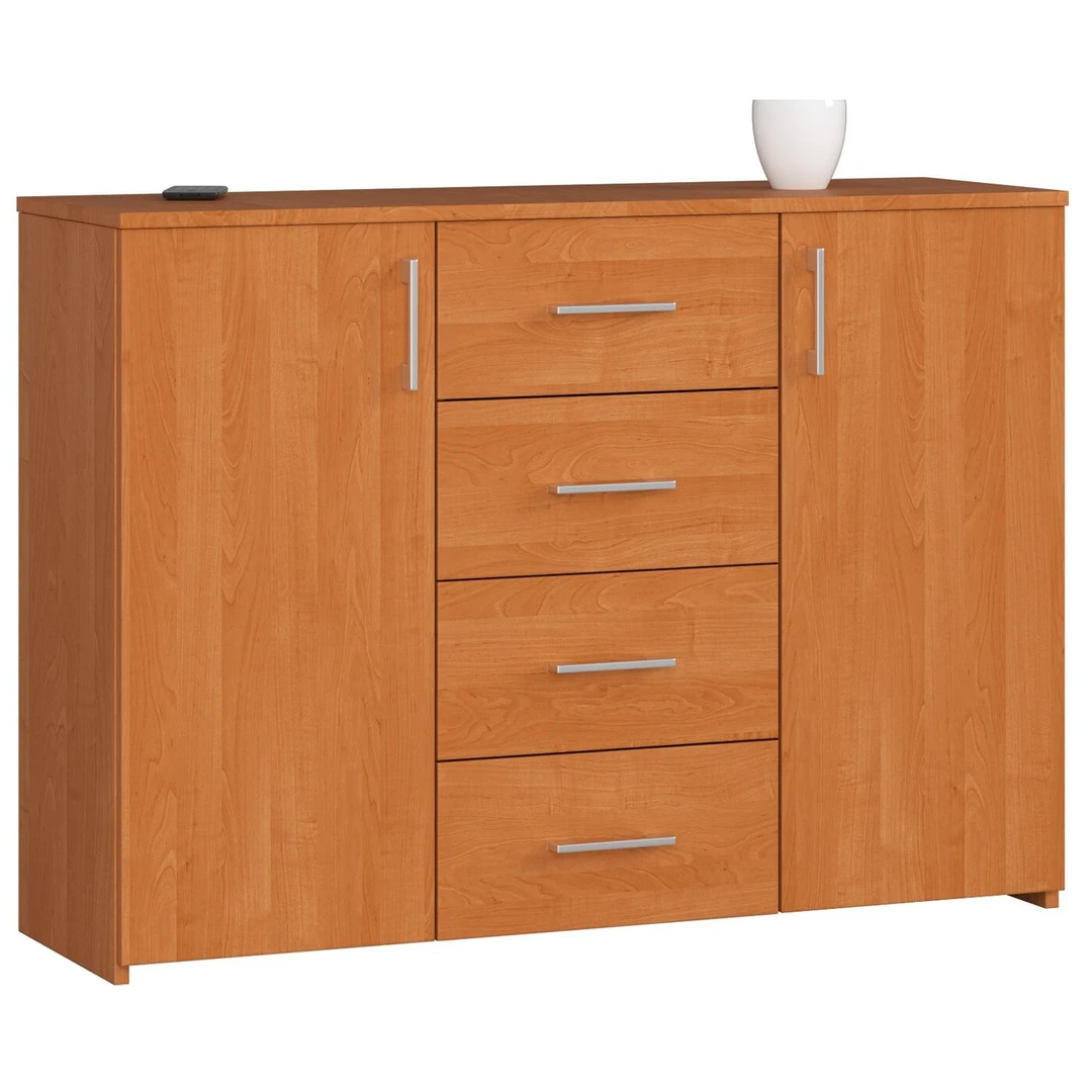 Moderni komoda iš atsparios laminuotos plokštės