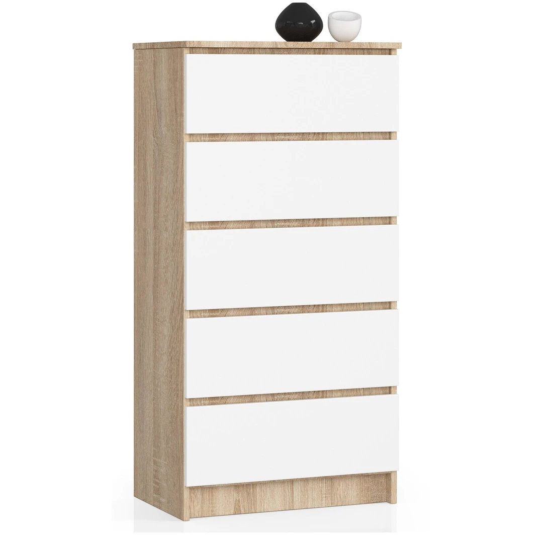 Moderni komoda iš dilimui atsparios medžiagos