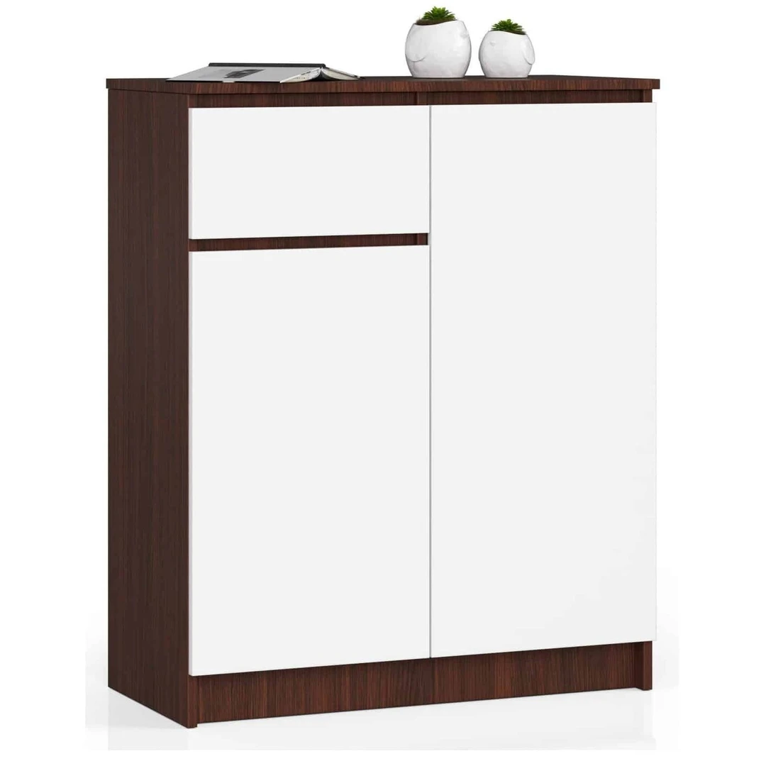 Stilinga spintelė K 80 cm su 2 durimis ir stalčiumi