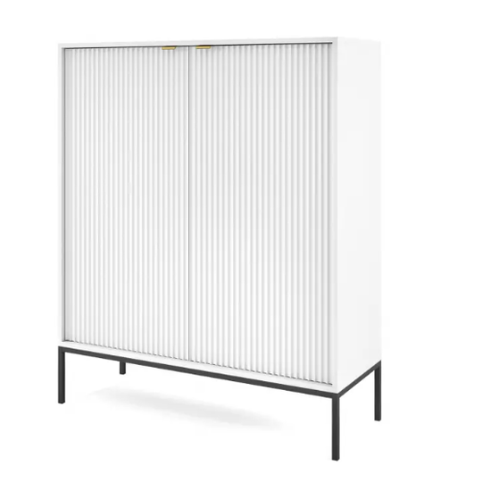 Modernus minimalistinis baltas spintas su 3 spalvų pasirinkimu