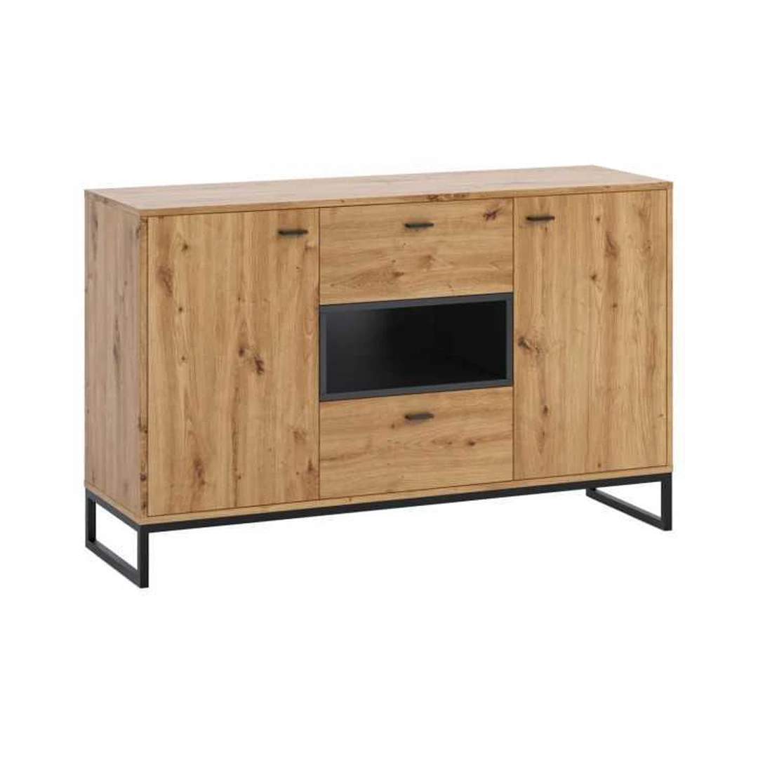 Stilus ąžuolo spintos stalas su tylus uždarymu