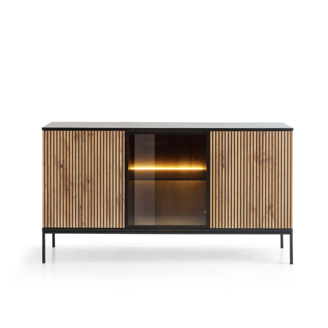 Modernus baldas su LED apšvietimu