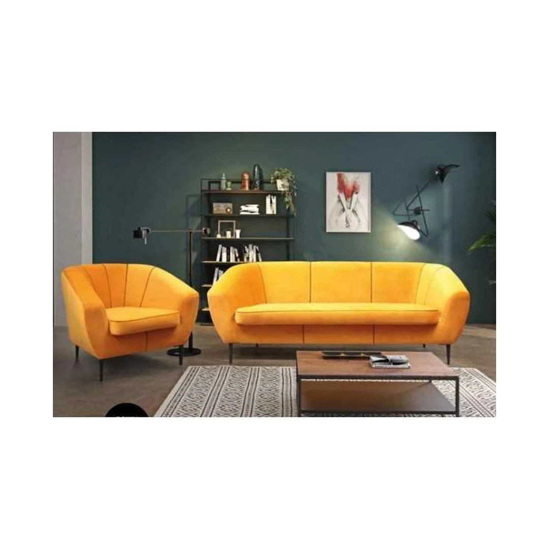 Šiuolaikiškas komplektas OLI LE – sofa ir fotelis