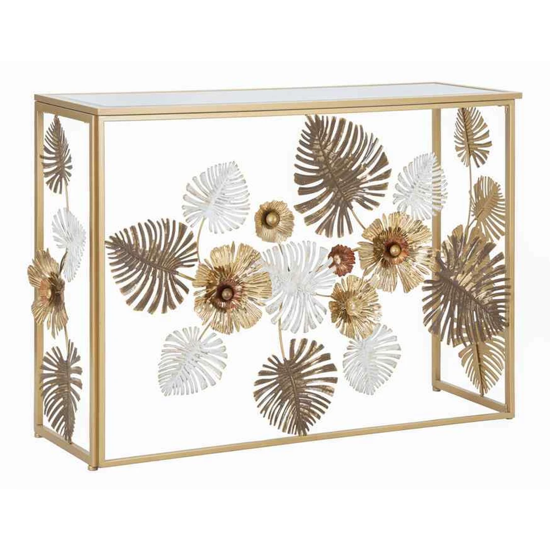 Konsolinis stalas Mauro Ferretti Glam Floris, 113 × 80 × 40 cm - Konsolės