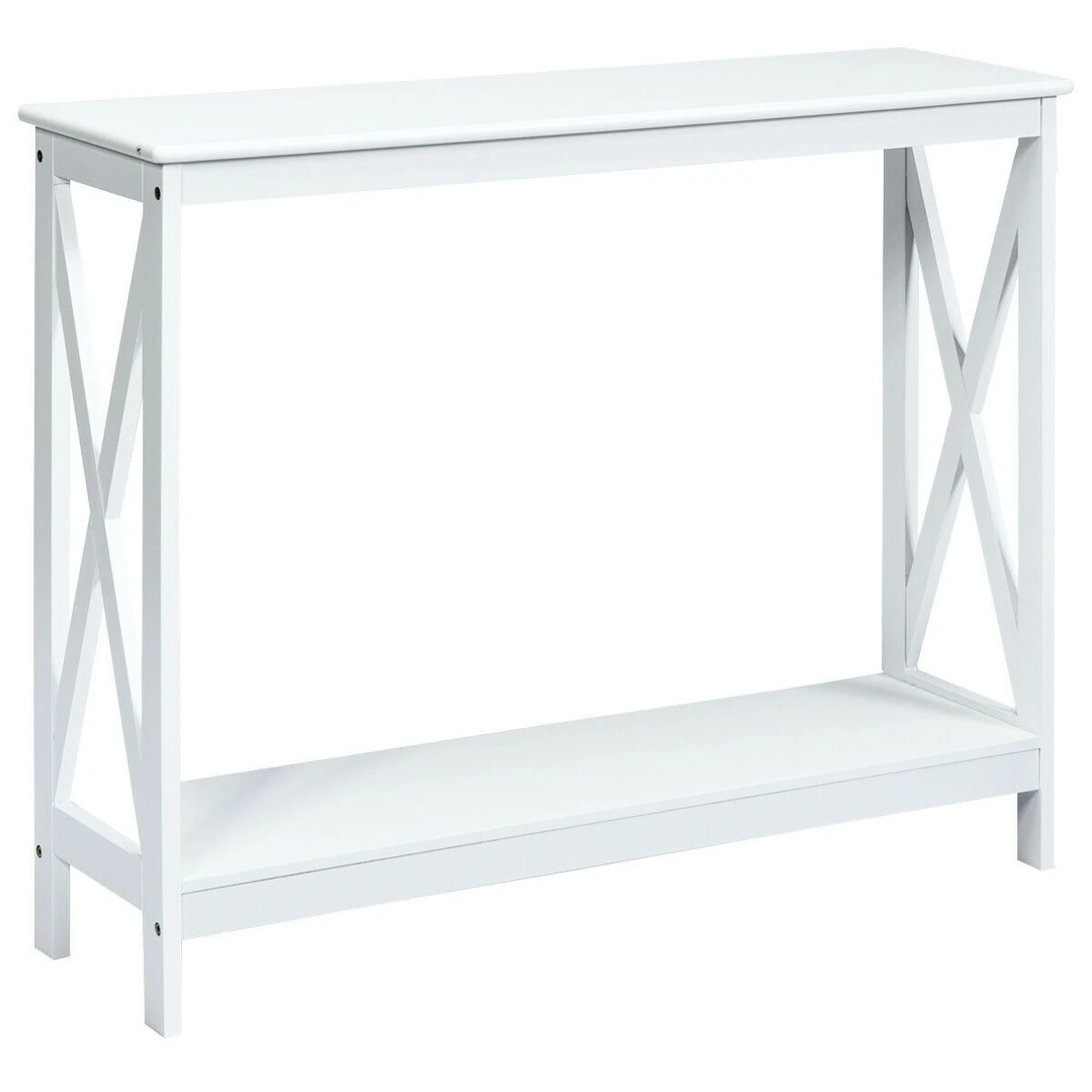 Konsolinis staliukas, Juoda, 100 × 80 × 30 cm - Konsolės