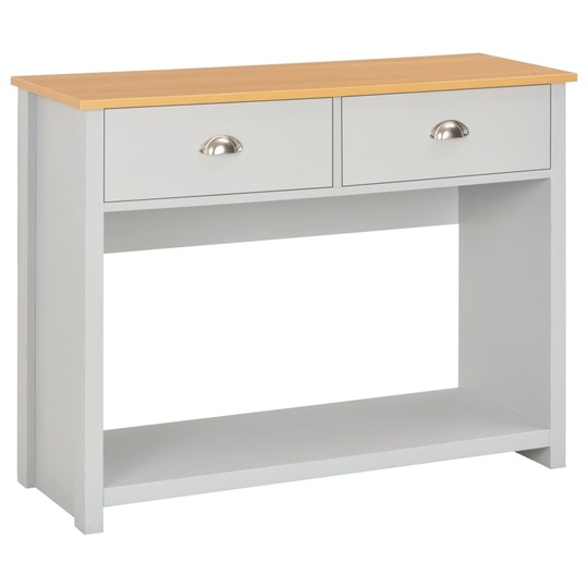 Konsolinis staliukas, pilkos spalvos, 97x35x76cm - Konsolės
