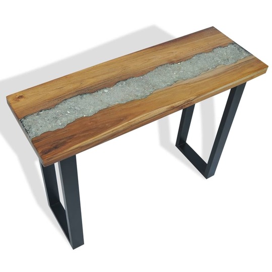 Konsolinis staliukas, tikmedis, 100x35x75 cm - Konsolės