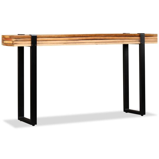 Konsolinis staliukas, tvirta perdirbta mediena, reguliuojamas - Konsolės