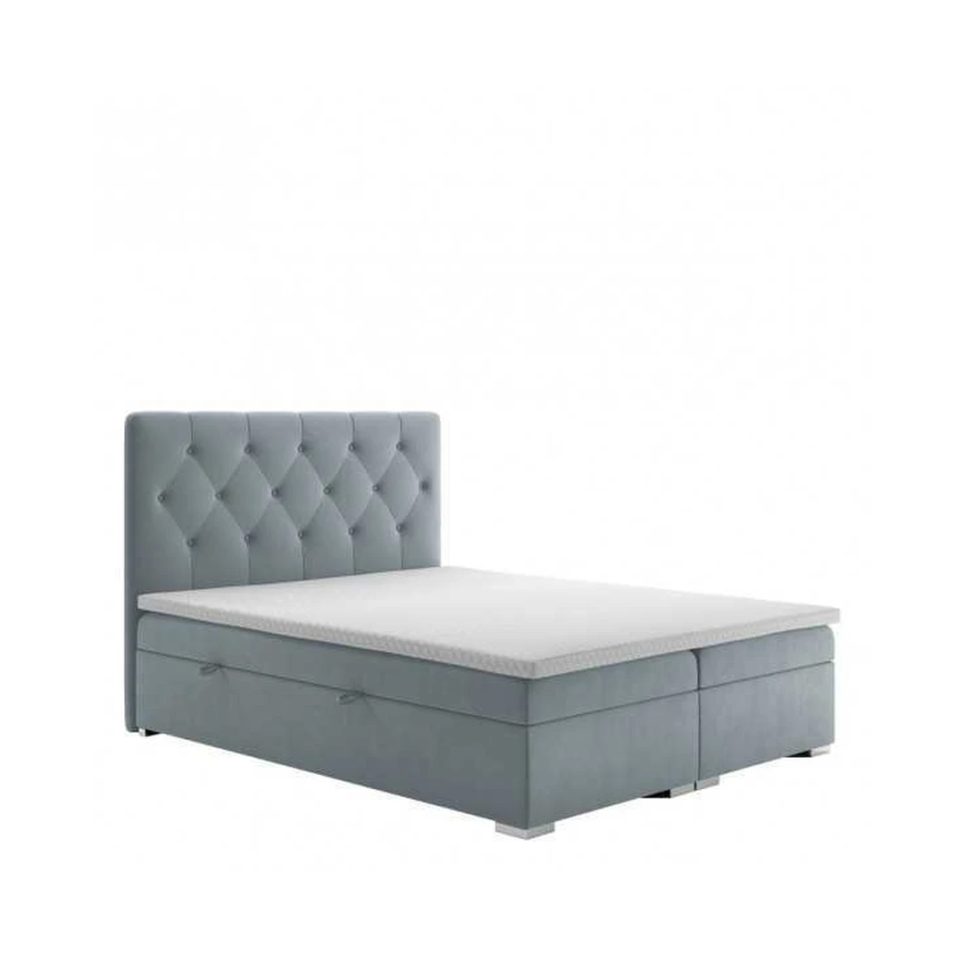 Luxury 180x200 cm Double Bed with Headboard