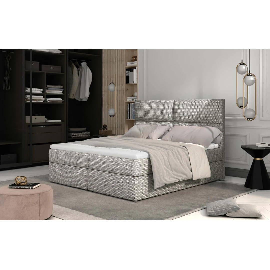 Klasikinė elegantiška spyruoklinė lova EL9741