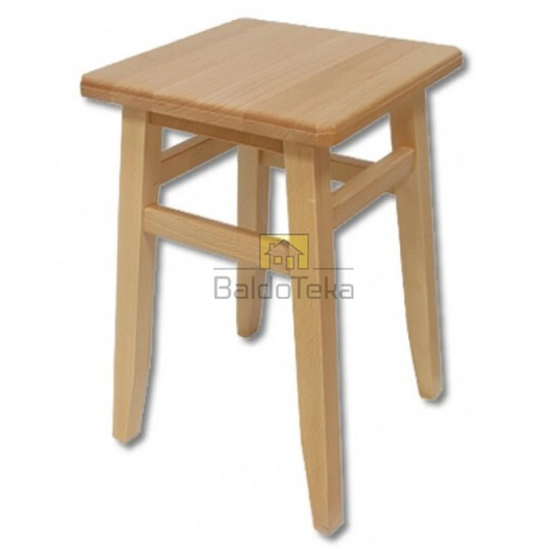 Kompaktiška buko medžio lentynė 30x45x30 cm