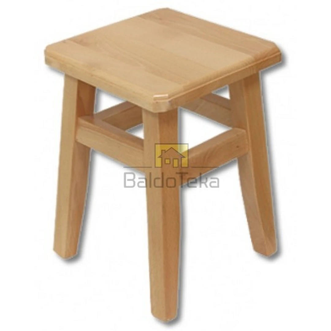 Natūralaus buko medžio dekoratyvinė dėžutė 32 cm aukščio