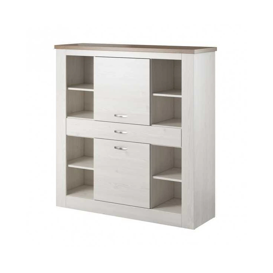 Moderni spinta Sibiu Larche / Sonoma Truffel spalvomis