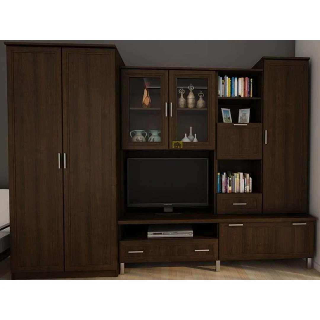 Ergonominė spintelė 270x207x53 cm, 18 mm LMDP, individuali spalva