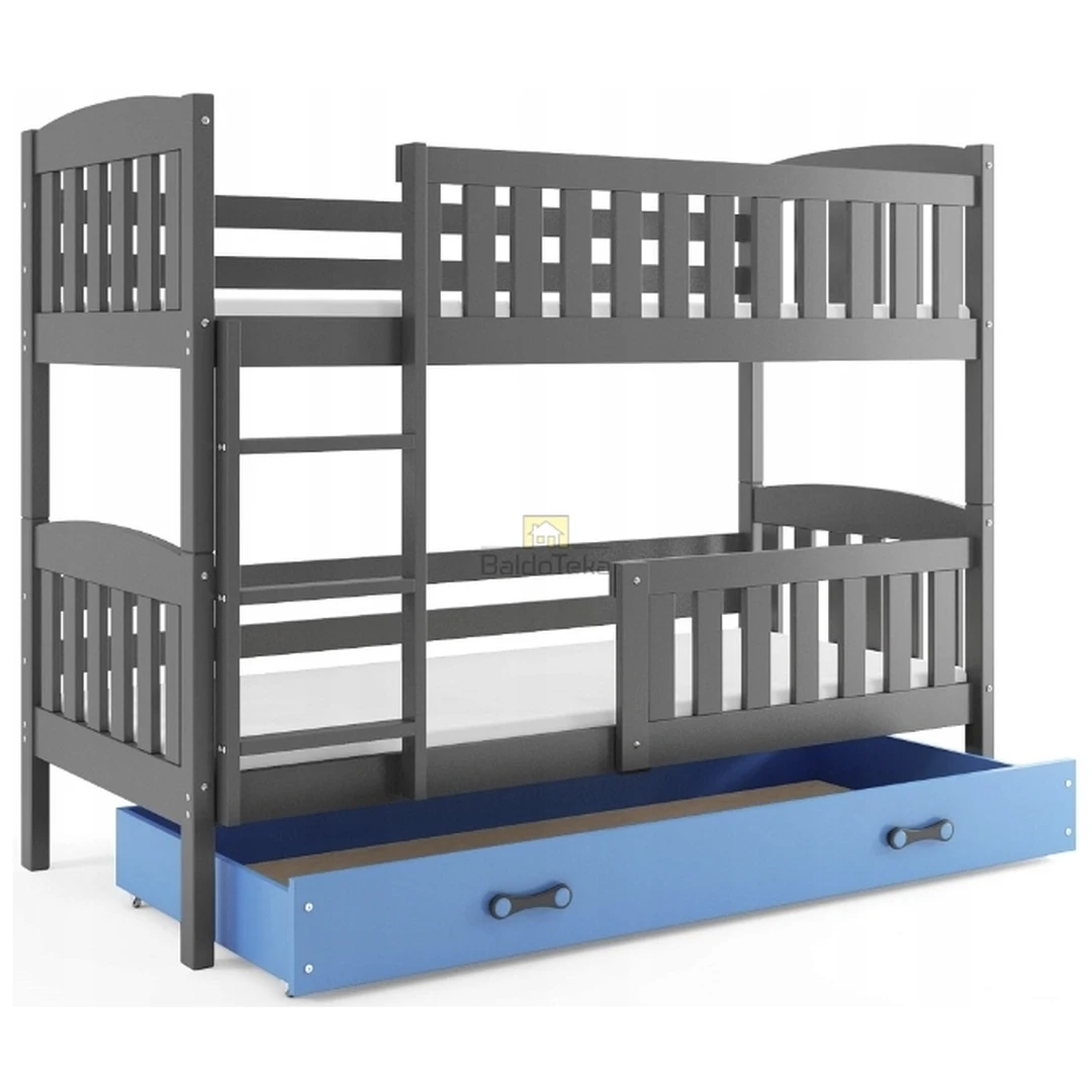 Ergonomiškas lovynas su poliuretano čiužiniu ir apsaugine tvorele