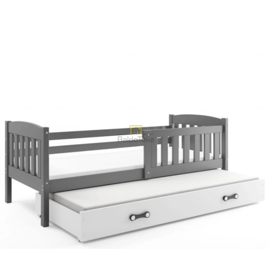 Ergonominis vaikiškas lovynas su poliuretaniniais čiužiniais