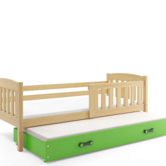 Ergonominis vaikiškas lovynas su poliuretaniniais čiužiniais