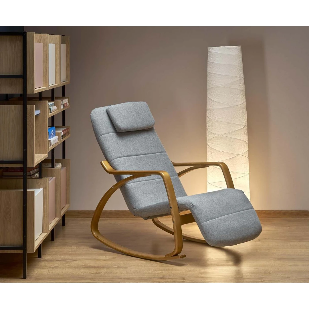 Ergonominė smėlio spalvos sofos lova su medžio masyvu