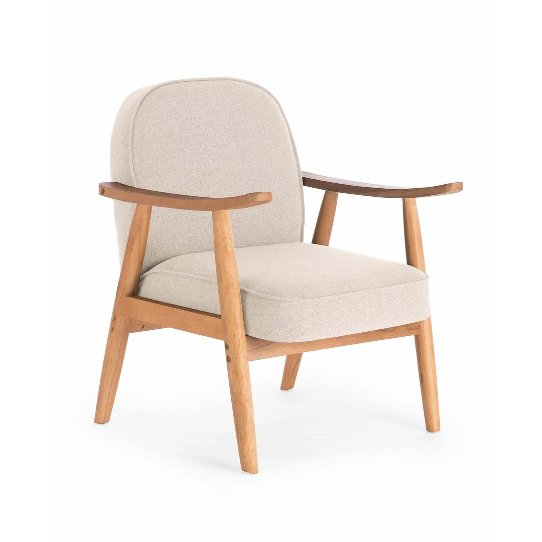 Ergonominė smėlio spalvos sofos lova su minkštu audiniu