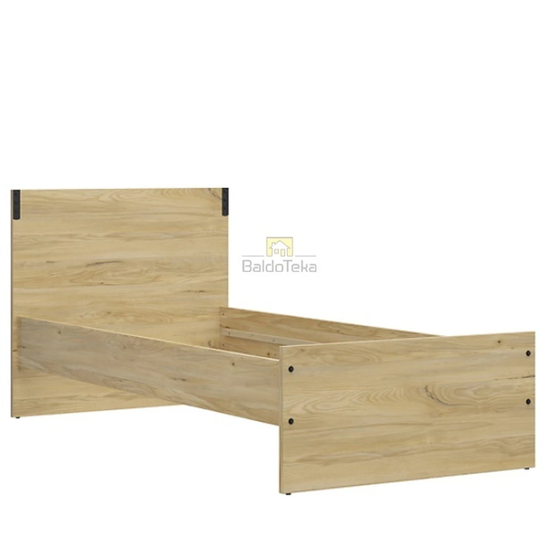 Ergonomiška 90x200 cm lova be grotelių ir čiužinio